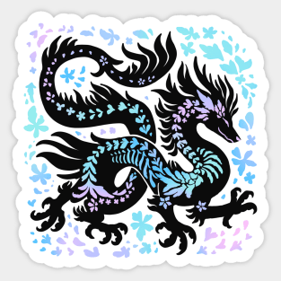 Aurora Dragon Sticker